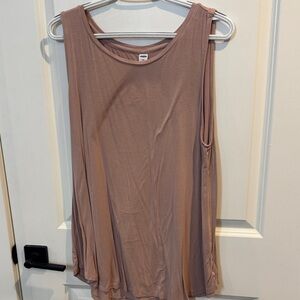 Old Navy Sleeveless Draped Tank Top - Mauve